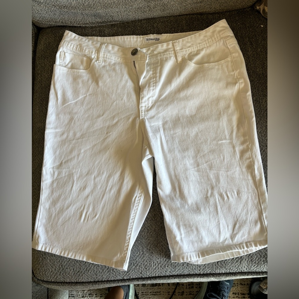White shorts